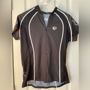 Pearl Izumi Black Cycling Jersey Size Large
